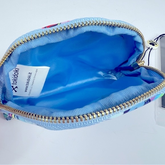 Tokidoki Half Moon Shaped Zip Coin Purse Multicolored NWT - Picture 4 of 8